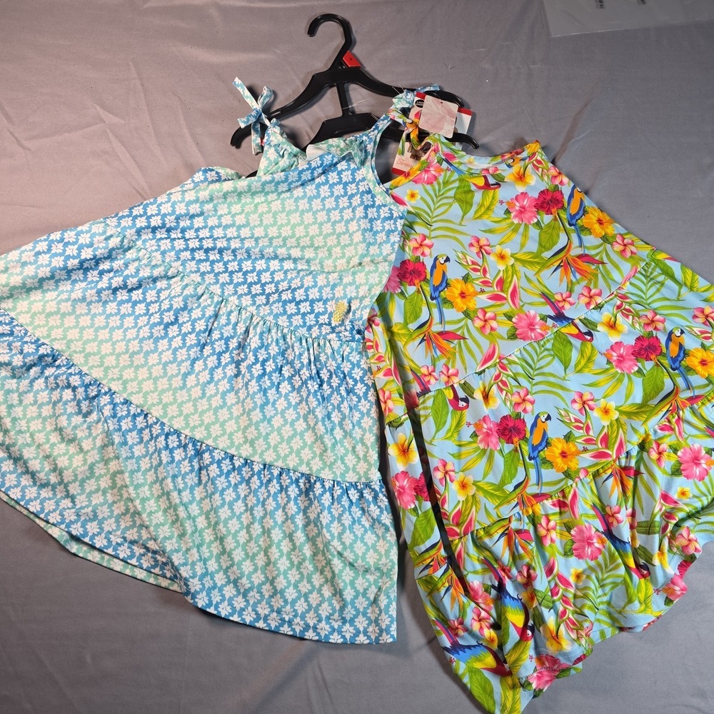 Tommy Bahama Girls Summer Dress 2 Pack Size 6 NWT